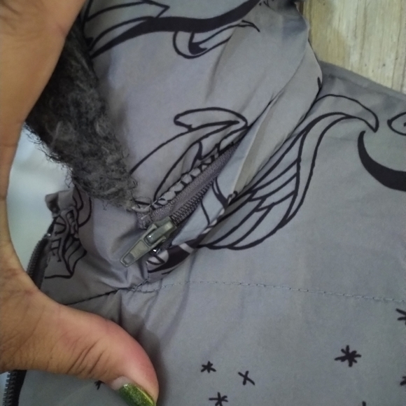 FOX ZIP UP JACKET WITH ZIPPERED POCKETS & REMOVABLE FUR HOOD IN WOMENS XL HTF - Picture 7 of 12